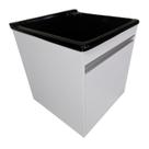 Tanque de lavar Fibra 40L Com Gabinete MDF de Parede 54cm Base Torneira de Mesa Tanque de lavar Fibra 40L Com Gabinete MDF de Parede 54cm Base Torneira de Mesa