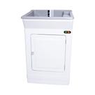 Tanque de Lavar Roupa Fiberblu Berlim 40 Litros Granitado Cinza