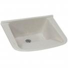 Tanque de Mármore Sintético Simples N3 com 54x41cm Travertino - 507814 - A.J.RORATO
