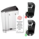 Tanque de reservatório de água de reposição para Keurig K-Classic