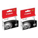 Tanque de tinta Canon CLI-226 preto, pacote com 2 unidades para PIXMA iP, iX, MG, MX Tanque de tinta Canon CLI-226 preto, pacote com 2 unidades para PIXMA iP, iX, MG, MX