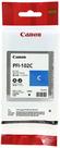 Tanque de tinta Canon PFI-102C 130ml ciano para impressoras Imageprograf