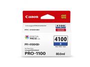 Tanque de tinta Canon PFI-4100 azul genuíno para imagePROGRAF PRO-1100