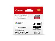 Tanque de tinta Canon PFI-4100 Genuine Photo Black para PRO-1100