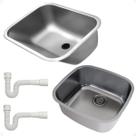 Tanque Docol 55x45 E Cuba Docol 46x42 Polido C/ Sifão Tanque Docol 55x45 E Cuba Docol 46x42 Polido C/ Sifão