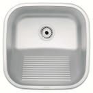 Tanque Encaixe Tramontina Hera 25L Inox 40x40cm Lavanderia