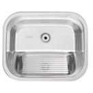 Tanque Encaixe Tramontina Hera 34L Inox 50x40cm Lavanderia Tanque Encaixe Tramontina Hera 34L Inox 50x40cm Lavanderia