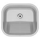 Tanque Encaixe Tramontina Hera Compact 19 Inox 40x35cm