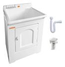 Tanque Fibra Stilofibras 40 Litros Frontal + Kit Instalação - Branco Tanque Fibra Stilofibras 40 Litros Frontal + Kit Instalação - Branco