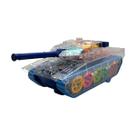 Tanque Gear Carrinho Brinquedo Educativo Musical C/Luz