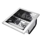 Tanque Inox 23 Litros Sobrepor Alto Brilho - Docol 44x51,5x26cm Tanque Inox 23 Litros Sobrepor Alto Brilho - Docol 44x51,5x26cm