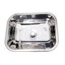 Tanque Inox 304 40x34x19 18L Aço Cubas Tanque Inox 304 40x34x19 18L Aço Cubas