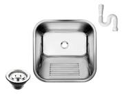 Tanque Inox 304 As Lavanderia 40x40 Medio 22l Tanque Inox 304 As Lavanderia 40x40 Medio 22l