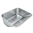 Tanque Inox 55 Litros Embutir 635x530x250 Acetinado Solo