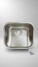 Tanque Inox Fosco Acetinado Embutir/Sobrepor 40x34x19cm