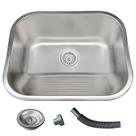 Tanque Inox Lavanderia 55x45 Com Válvula Aço Inox Brinovar