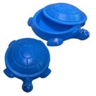 Tanque Jabuti Tartaruga Caixa De Areia Água AZUL ESCURO Infantil c/ 100 bolinhas
