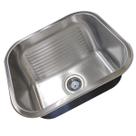 Tanque Lavanderia 30 Litros Aço Inox Esfrega Lava Roupa Lavabo Limpeza Area Externa Varanda