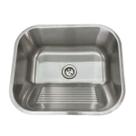 Tanque Lavanderia Inox Escovado 40x34x19cm com Ralo Profundo e Resistente Tanque Lavanderia Inox Escovado 40x34x19cm com Ralo Profundo e Resistente
