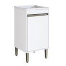 Tanque Lavare 26L PP com Balcão 1 Porta MDP com Válvula e Sifão Maxicasa Tanque Lavare 26L PP com Balcão 1 Porta MDP com Válvula e Sifão Maxicasa