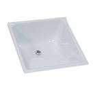 Tanque Mármore Sintético Granitado Nº 2 Rorato 62x62cm
