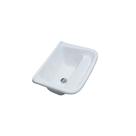 Tanque Mármore Sintético Simples T001 60x50 Branco - Decoralita