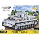Tanque Militar Alemão Panzer Iv Ausf.G 390 Pçs Blocos De Montar Cobi Tanque Militar Alemão Panzer Iv Ausf.G 390 Pçs Blocos De Montar Cobi
