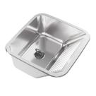 Tanque para Lavanderia em Aço Inox de Embutir 30 Litros Polido Ghelplus