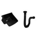 Tanque Plástico 40 Litros 57,9x52x31,8cm com Sifão Astra