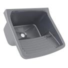 Tanque Plástico 47 X 43cm com 22l Prata Tanque Plástico 47 X 43cm com 22l Prata