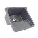 Tanque Plástico Lavar Roupa 47x43x27CM 22L - Astra Prata
