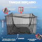 Tanque Rede Berçário, P/alevino 5mm 1,00x1,00x1,30 + Tampa