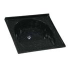 Tanque Simples Sintético Granitado 61 X 61cm Preto - Rorato