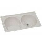 Tanque Standart Duplo com 100x51cm Travertino - 500114 - A.J.RORATO