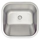 Tanque Tramontina Aço Inox 304 Acetinado 40X40x22cm Fundo Lavanderia