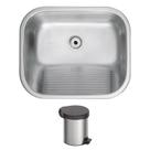 Tanque Tramontina Hera 34 L AC 50x40 + Lixeira 5L Tanque Tramontina Hera 34 L AC 50x40 + Lixeira 5L
