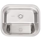Tanque Tramontina Hera 34 L em Aço Inox Polido 50 x 40 cm com Válvula Tanque Tramontina Hera 34 L em Aço Inox Polido 50 x 40 cm com Válvula