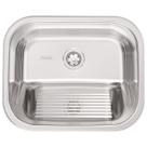 Tanque Tramontina Hera 34 L em Aço Inox Polido 50 x 40 cm com Válvula Tanque Tramontina Hera 34 L em Aço Inox Polido 50 x 40 cm com Válvula