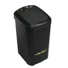Tanquinho de Lavar Roupa 20,5kg Newmaq Semiautomática com 9 Programas de Lavagem Preto 220V
