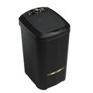Tanquinho de Lavar Roupa 20,5kg Newmaq Semiautomática com 9 Programas de Lavagem Preto 220V