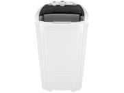 Tanquinho/Máquina de Lavar Roupas Semi-Automática Britânia 20,6Kg BLR04 - Branco/Cinza