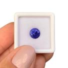 Tanzanita Azul Brilhante ø7,55mm 2,17ct
