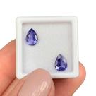 Tanzanita Gota Par 2,05ct