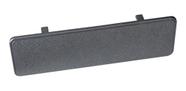 Tapa Buraco Do Som Automotivo Tampa 1 Din Universal Cinza