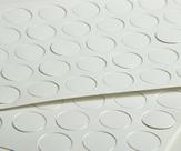 Tapa furo adesivo branco fosco auto colante (52pçs)
