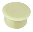 Tapa Furo De 12mm Plástico Bege/marfim 100 Unidades Tapa Furo De 12mm Plástico Bege/marfim 100 Unidades