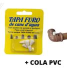 Tapa Furo De Tubo De Água Com Cola Envio Rápido Tapa Furo De Tubo De Água Com Cola Envio Rápido
