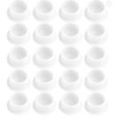 Tapa Furo Para Móveis 10mm Kit Com 100 Unidades Branco(1316)