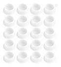 Tapa Furo Para Móveis 10mm Kit Com 500 Unidades Branco(1316)