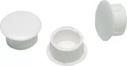 Tapa Furo Para Móveis 8mm 100 Unidades Branco